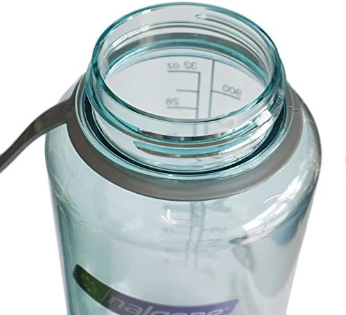 Nalgene Sustain Tritan BPA-Free Water Bottle Made with Material Derived from 50% Plastic Waste, 32 OZ, Wide Mouth