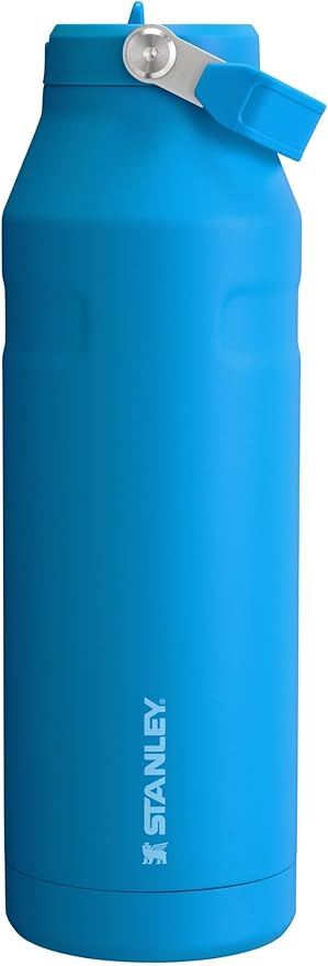 Stanley IceFlow Flip Straw 2.0 Water Bottle| Built-In Straw with Larger Opening | Lightweight & Leak-Resistant | Insulated Stainless Steel | BPA-Free