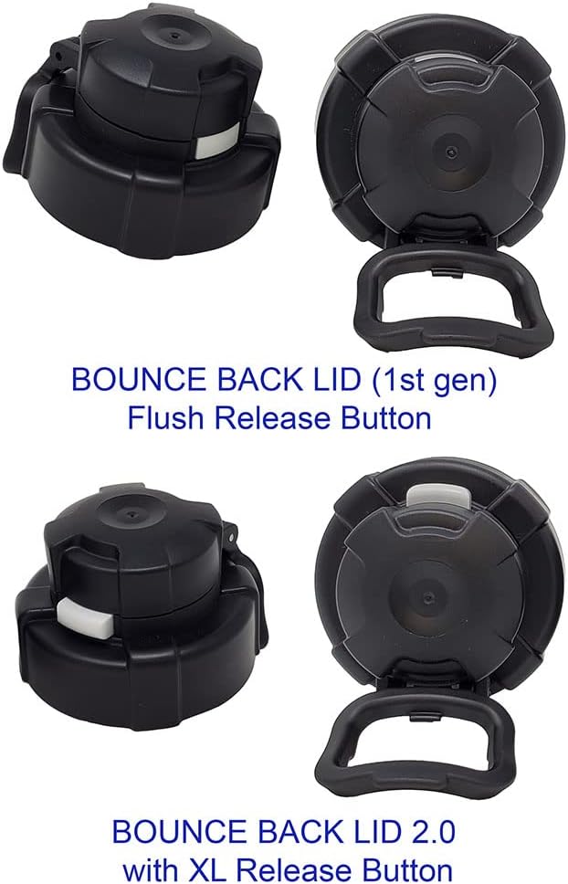 Speedfil Speedflask 21oz. Vacuum Insulated Stainless Steel Cycling Sports Water Bottle with NEW Bounce Back Lid 2.0 (Silver)