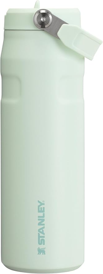 Stanley IceFlow Flip Straw 2.0 Water Bottle| Built-In Straw with Larger Opening | Lightweight & Leak-Resistant | Insulated Stainless Steel | BPA-Free