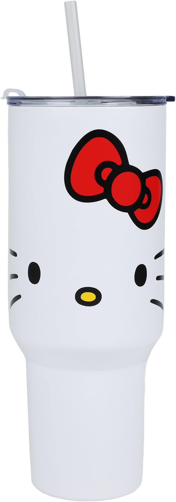 Bioworld Hello Kitty 40 Oz. Stainless Steel Tumbler With Leak-Proof Lid