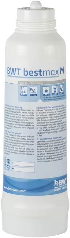 BWT Bestmax Filter Cartridge M Size - Limescale Protection All-rounders - 5 Stage Filtration