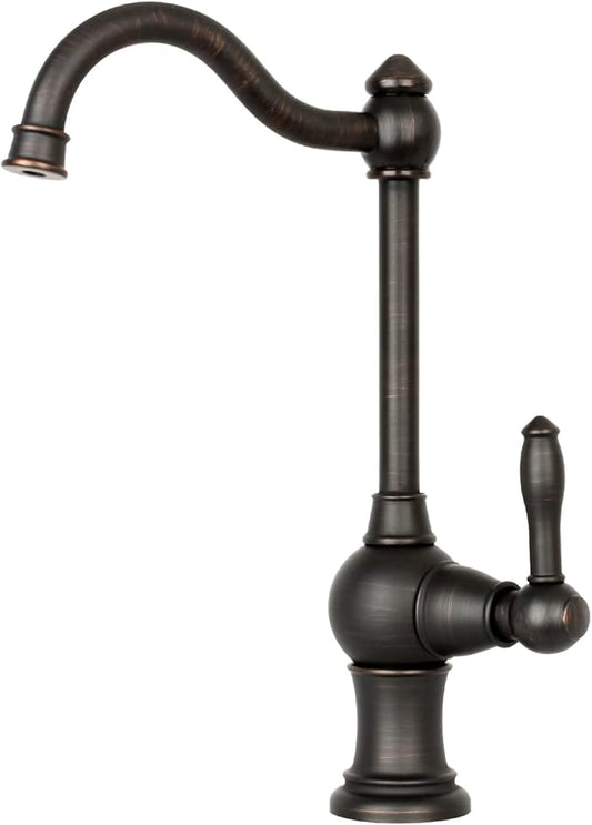 One-Handle Drinking Water Filter Faucet Water Purifier Faucet, Only for Cold Water (Oil Rubbed Bronze)