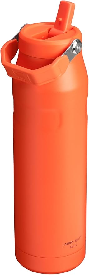 Stanley IceFlow Flip Straw 2.0 Water Bottle| Built-In Straw with Larger Opening | Lightweight & Leak-Resistant | Insulated Stainless Steel | BPA-Free