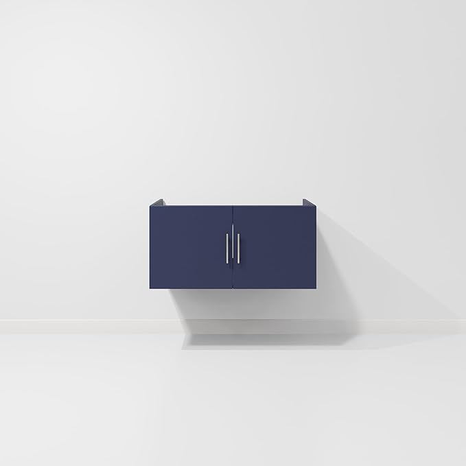 Sonoma 36 in. W X 22 in. D Navy Blue Single Bath Vanity Cabinet Without Countertop