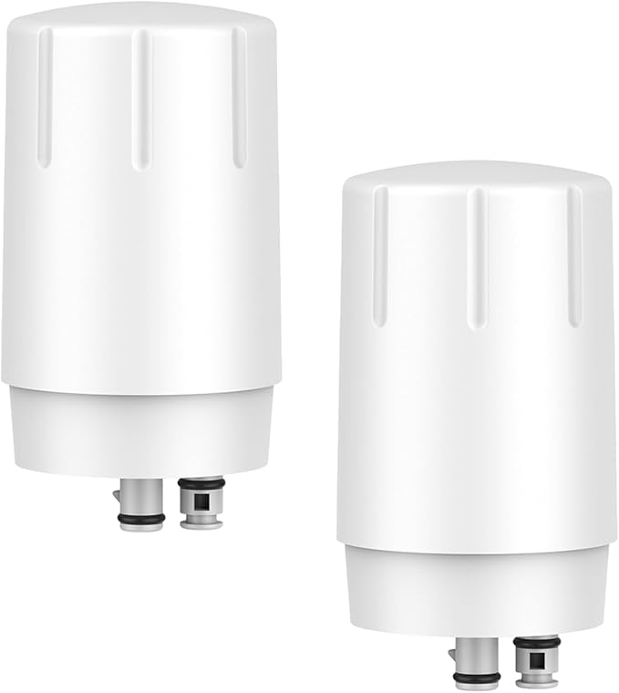 Faucets Filter Cartridge, Replacement for Brita® Faucet Filter, Brita® 36311 On Tap Water Filtration System, Brita® FR-200, FF-100 Replacement Filter, NSF Certified, White (Pack of 2)