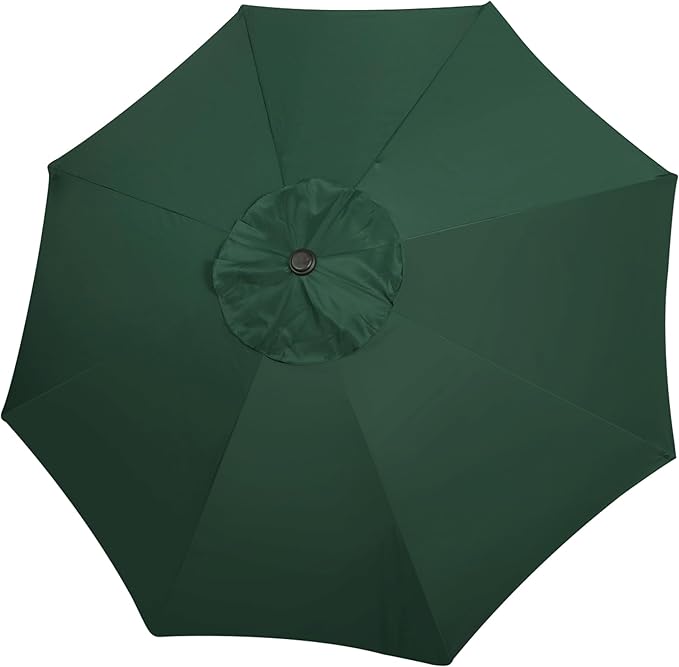 Blissun 9ft Patio Umbrella Replacement Canopy, Market Umbrella Top, Outdoor Table Umbrella Canopy for 8 Ribs, Canopy Only