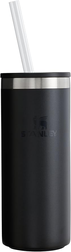 Stanley Everyday Slim Can Cooler Cup for 10 oz | Steel Drink Holder for Beer, Seltzers, Soda, and Energy Drinks| Hold-Tight Tabs | Dishwasher Safe | Doubles as Tumbler
