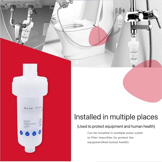 2023-2024-Replaceable-Filter-Cartridge-Tap-Water-Household-Pre-Filter-Pp-Cotton-Filter-Cartridge-Household-Transparent-Water (Faucet filter)
