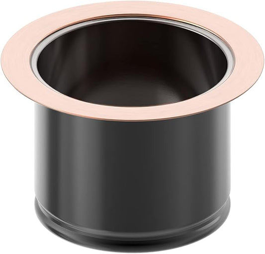 BOTEMY B9179 Extended Garbage Disposal Flange Deep Kitchen Sink Flange Stainless Steel for 3-1/2 Inch Standard Sink Drain Hole (Antique Copper (AC))
