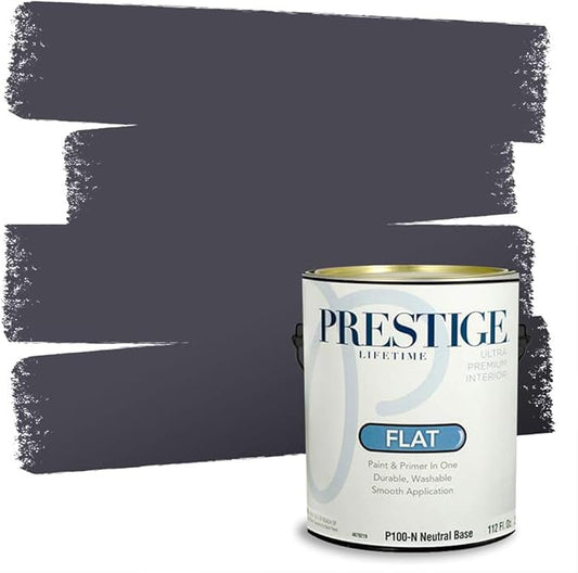 PRESTIGE Interior Paint and Primer in One, Dusk Dreams, Flat, 1 Gallon