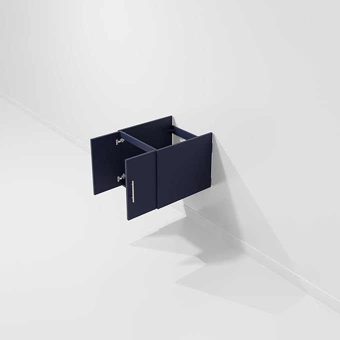 Sonoma 24 in. W X 22 in. D Navy Blue Single Bath Vanity Cabinet Without Countertop