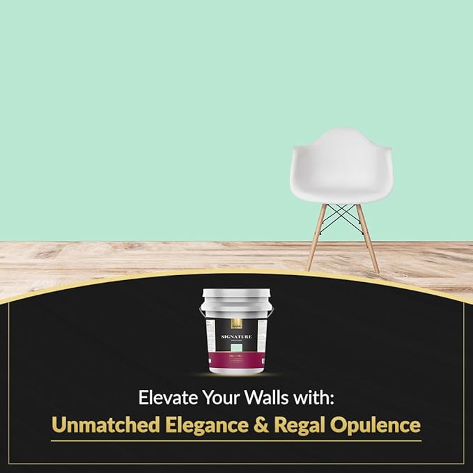 EVOLVE Signature Paint & Primer: Luxury Paint & Primer for Indoor & Outdoor Surfaces, Minimal Odor, Eggshell Sheen (Teal Green, 5 Gallon)