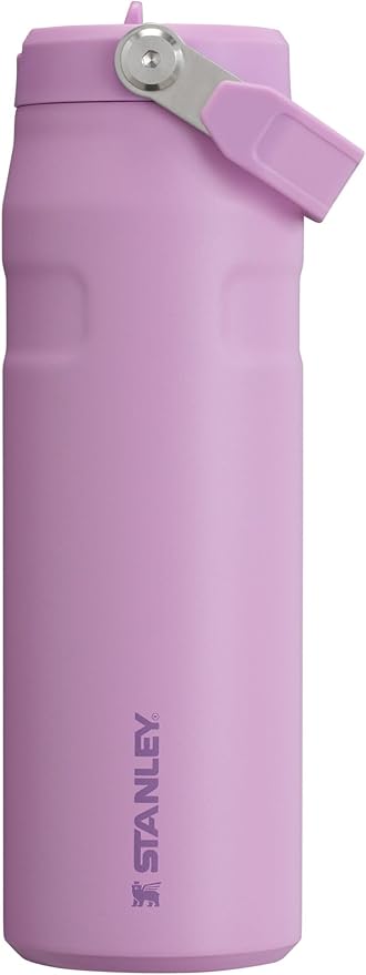 Stanley IceFlow Flip Straw 2.0 Water Bottle| Built-In Straw with Larger Opening | Lightweight & Leak-Resistant | Insulated Stainless Steel | BPA-Free