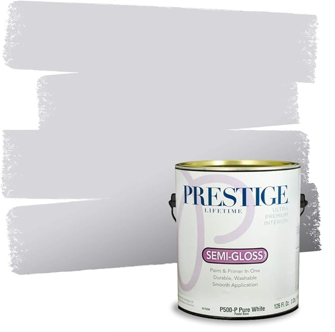 PRESTIGE Interior Paint and Primer in One, East Wind, Semi-Gloss, 1 Gallon