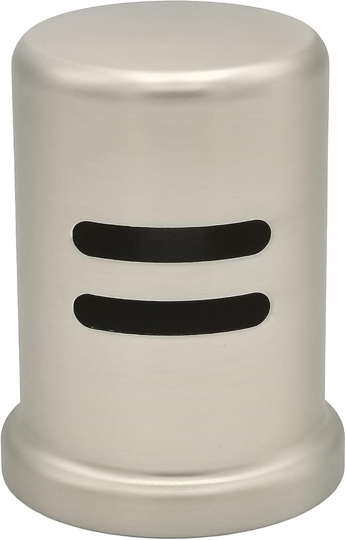 Stainless Steel Dishwasher Air Gap Cover only, Skirted, Replacement air gap dishwasher,Solid Brass,Stainless Steel Finish