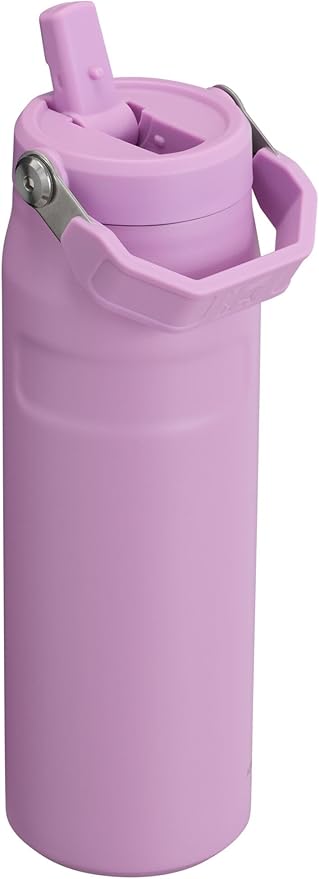 Stanley IceFlow Flip Straw 2.0 Water Bottle| Built-In Straw with Larger Opening | Lightweight & Leak-Resistant | Insulated Stainless Steel | BPA-Free