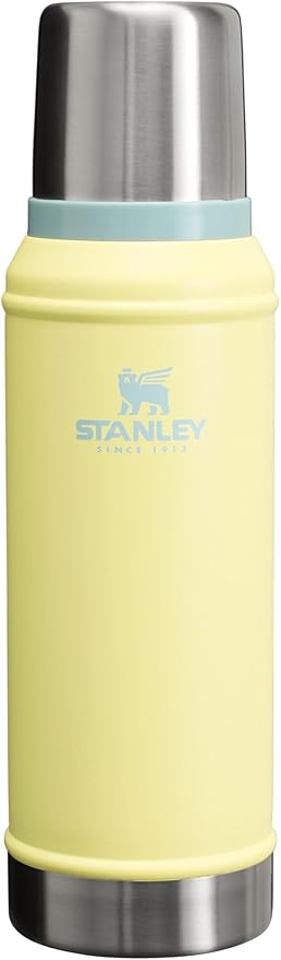 Stanley Classic Vacuum Insulated Wide Mouth Bottle -BPA-Free 18/8 Stainless Steel Thermos for Cold & Hot Beverages