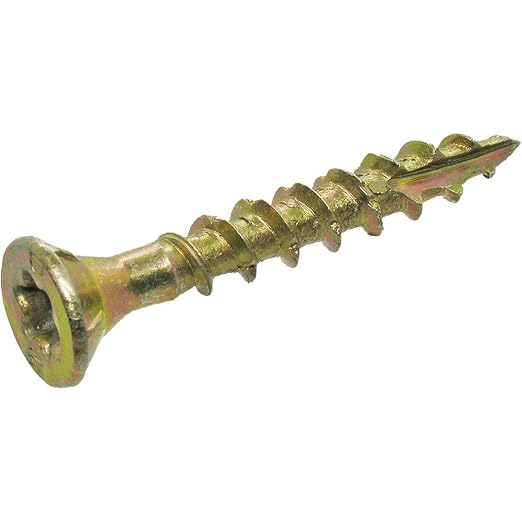 Grip Rite Prime Guard 114GCS1 T25 Star Drive Construction Screws with Type 17 Tip 1-Pound Box, 8 by 1-1/4"