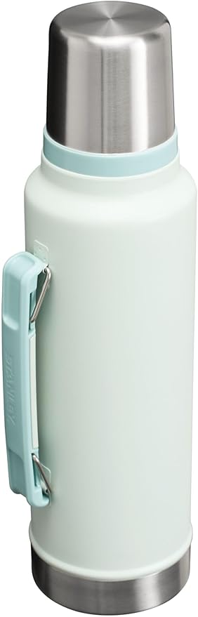 Stanley Classic Vacuum Insulated Wide Mouth Bottle -BPA-Free 18/8 Stainless Steel Thermos for Cold & Hot Beverages