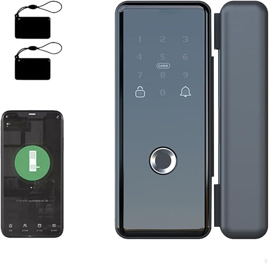 Door Locks with Keypads, Electronic Digital Deadbolt Smart Lock for Front Door,Fingerprint/APP/Password/Card/Key Five in One WiFi Lock for Home Hotel Apartment