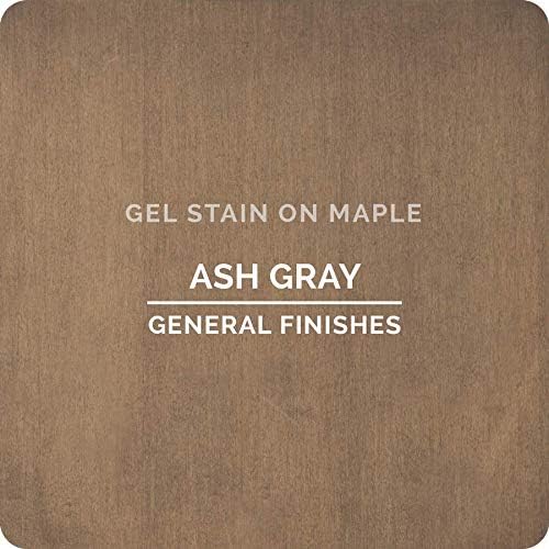 General Finishes Oil Base Gel Stain, 1 Gallon, Ash Gray