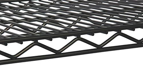 Omega Products Corporation 14" Deep x 72" Wide x 14" High Black Stationary Dunnage Rack