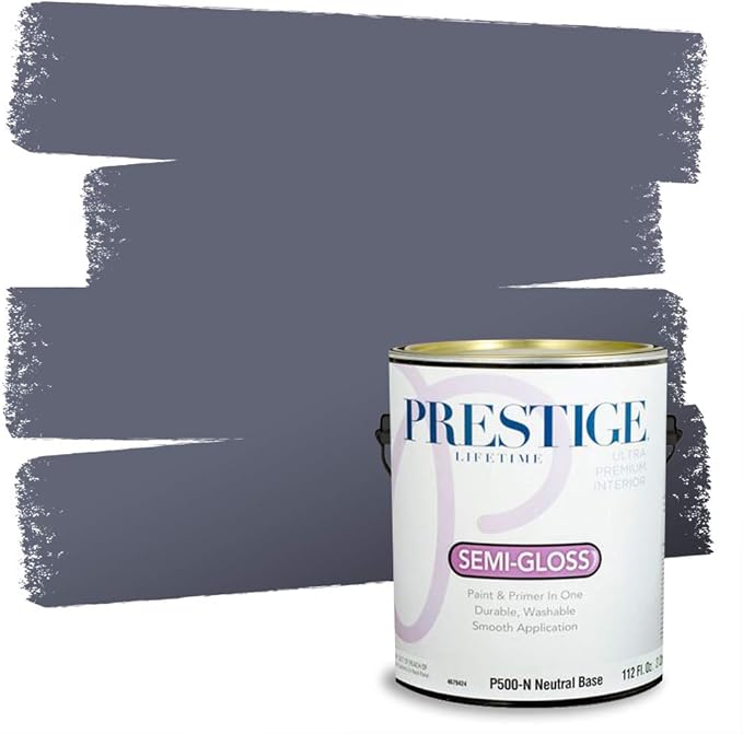 PRESTIGE Interior Paint and Primer in One, Buckboard, Semi-Gloss, 1 Gallon