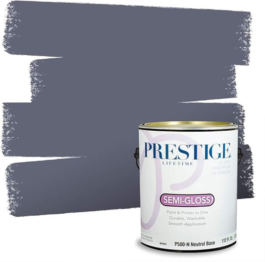 PRESTIGE Interior Paint and Primer in One, Buckboard, Semi-Gloss, 1 Gallon