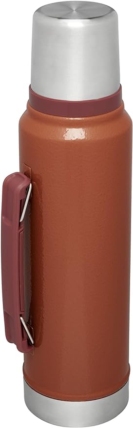 Stanley Classic Vacuum Insulated Wide Mouth Bottle -BPA-Free 18/8 Stainless Steel Thermos for Cold & Hot Beverages