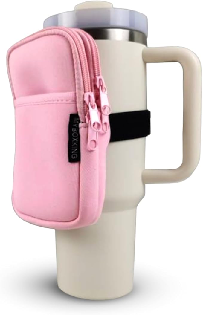 Water Bottle Pouch,Stanley Cup Pouch,Tumbler Pouch,Stanley Fanny Pack,Bag for Cup,Bottle Wallet,Water Bottle,Accessories,Phone,Gym