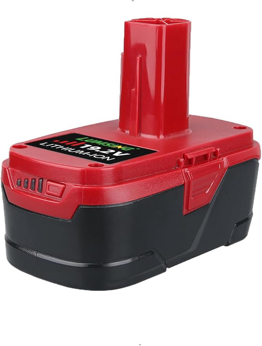 LUMSING 1Pack C-3 5.0Ah Replacement for Craftsman 19.2V Battery Compatible with Craftsman Battery 19.2V C-3 315.115410 315.11485 130279005120235021 11375 Cordless Drills