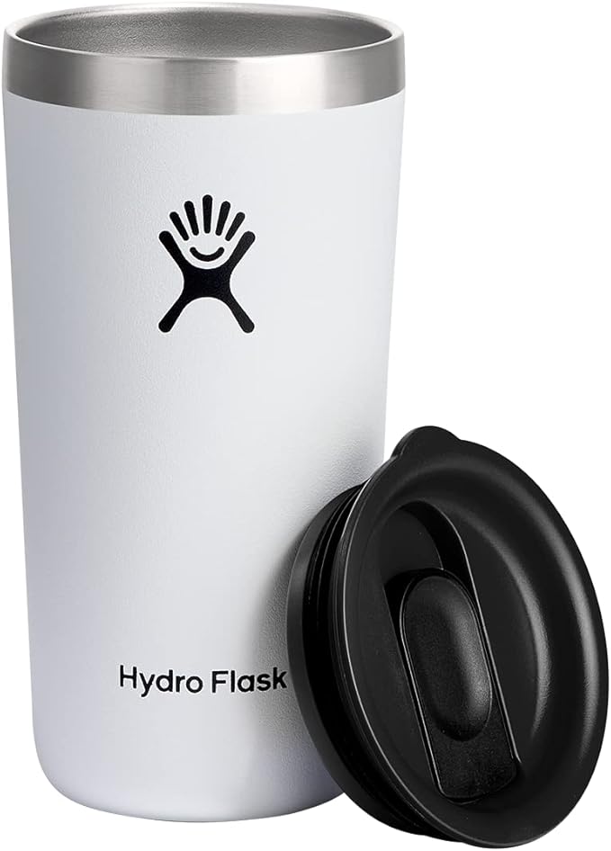 Hydro Flask All Around Stainless Steel Tumbler with Lid and Double-Wall Vacuum Insulation