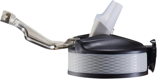 EYQ Water Bottle Straw Lid for 32 oz Water Jug (Black)