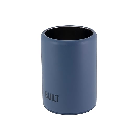 BUILT 12 Ounce Double Wall Stainless Steel K2 Can Chiller Pacific Blue