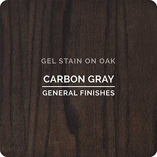 General Finishes Oil Base Gel Stain, 1 Gallon, Carbon Gray