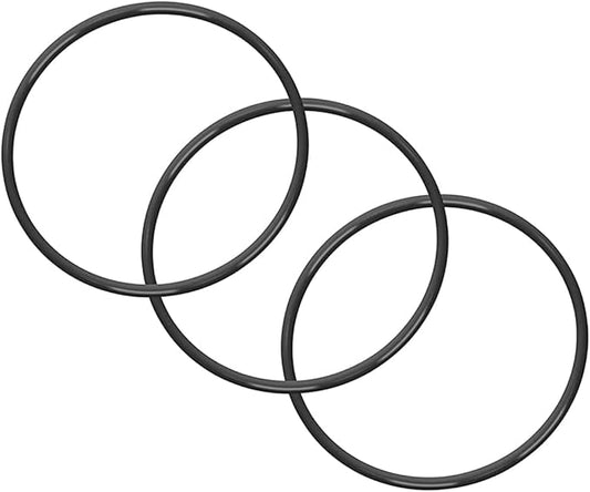 CFS – Pack of 3, Premium O-Ring Compatible with EcoPure EPW4C Models – Replacements for Standard Reverse Osmosis Water Filter Housings – Quality Material – Black