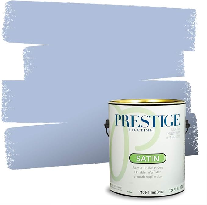 PRESTIGE Interior Paint and Primer in One, Fresh Air, Satin, 1 Gallon
