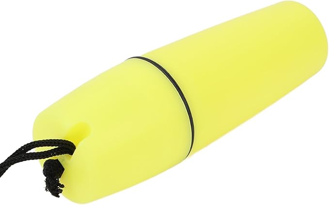 Luqeeg Kayak Container Bottle, Waterproof Container Bottle Dry Canister Container Bottle with Hook Rope Kayak Sealed Bottle for Diving Snorkeling Surfing Kayaking Boating (Yellow)