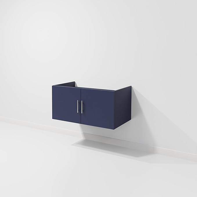 Sonoma 36 in. W X 22 in. D Navy Blue Single Bath Vanity Cabinet Without Countertop