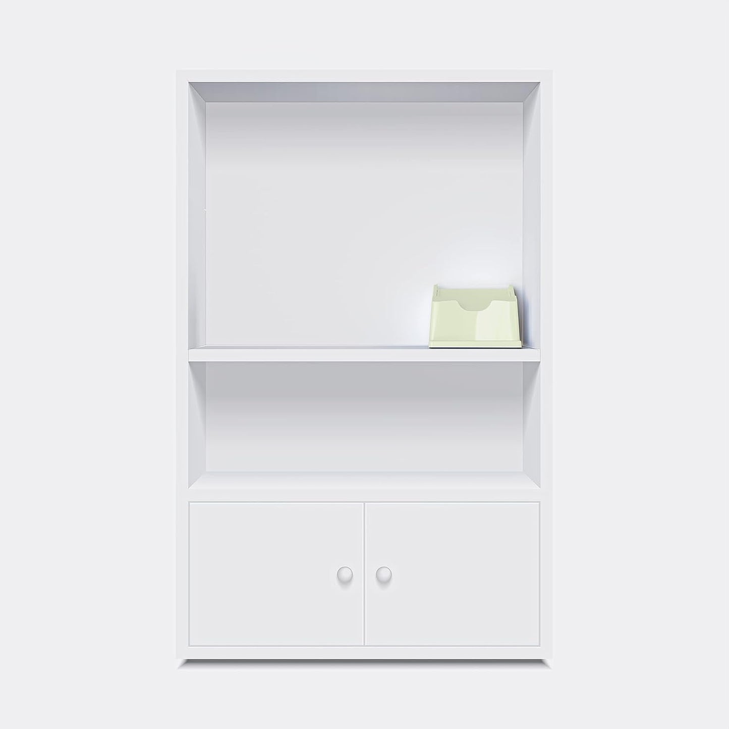 Skywin Laundry Detergent Holder Stand with Tray, Laundry Detergent Stand with Cup Holder & Drip Tray Catcher for Washing Space Organization, Easy Pour (Green)