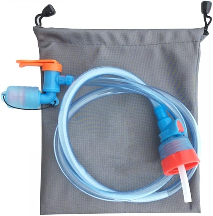 DONGKER Drink Tube Kit,Water Bottle Drink Tube Reservoir Pack Backpack System Hose Kit for Hydration Bladder Backpack
