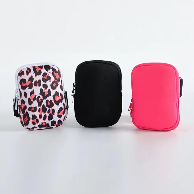 Set of 2 Water Bottle Pouch for Stanley Accessories 40 oz & 20oz 30oz,Compatible with Kinds of Tumbler,Gym Tumbler Cup for Women Storage Sleeve Pocket for Walking, Running, Sports