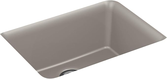 KOHLER K-28001-CM3 Cairn Sink, 24 in, Matte Taupe