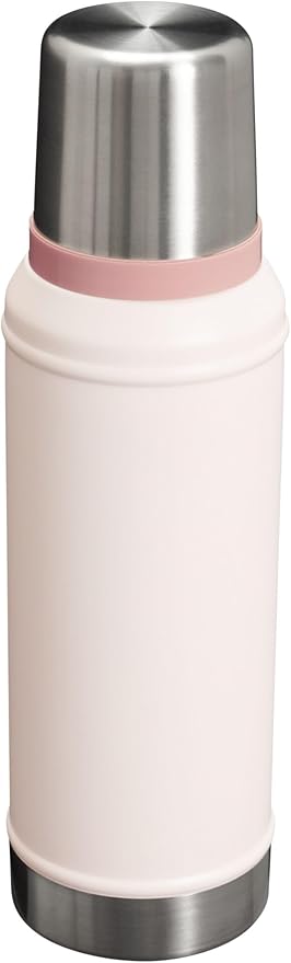 Stanley Classic Vacuum Insulated Wide Mouth Bottle -BPA-Free 18/8 Stainless Steel Thermos for Cold & Hot Beverages