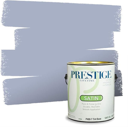 PRESTIGE Interior Paint and Primer in One, Time Travel, Satin, 1 Gallon