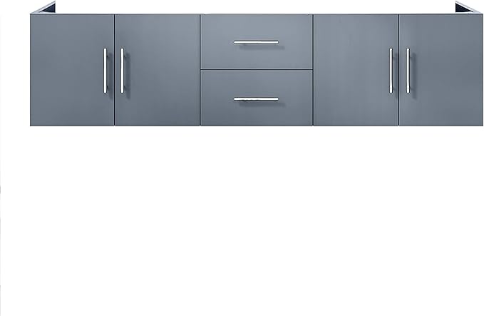 Sonoma 72 in. x 22 in. D Dark Grey Double Bath Vanity Cabinet Without Countertop