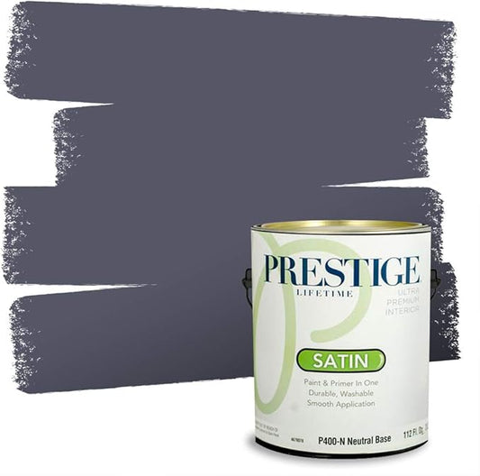PRESTIGE Interior Paint and Primer in One, Boulevard, Satin, 1 Gallon