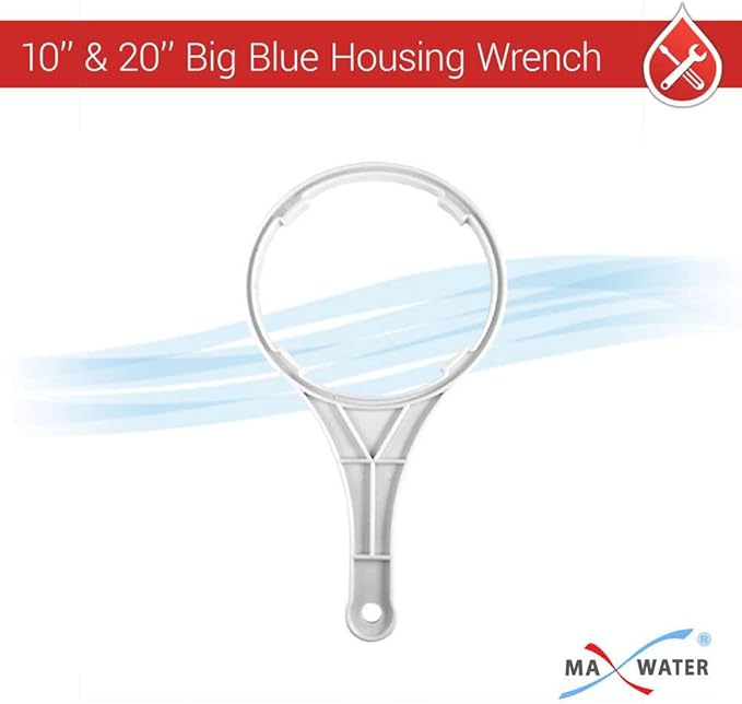 Variation Max Water BB Whole House 10"x4.5" & 20"x4.5" Filter Housing Wrench Opener (1-Pack)