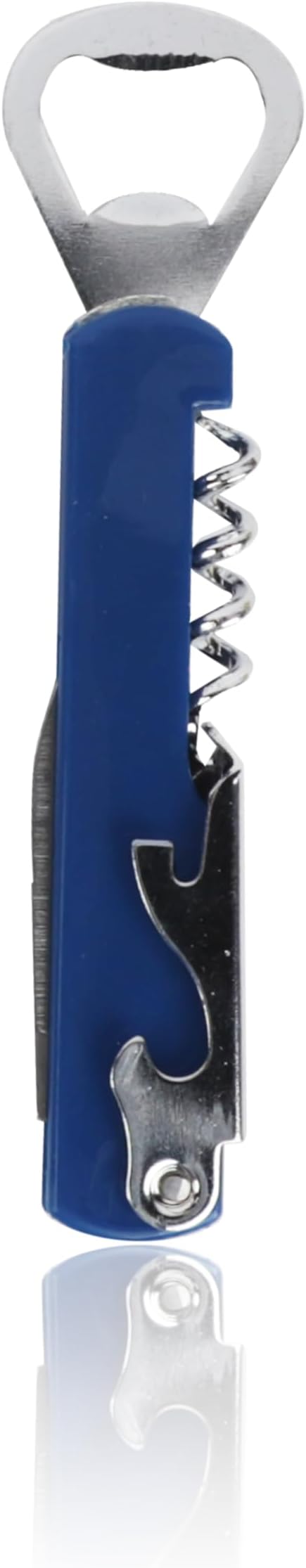 Waiter Corkscrew and Beer Bottle Opener Multifunction Tool (Navy)
